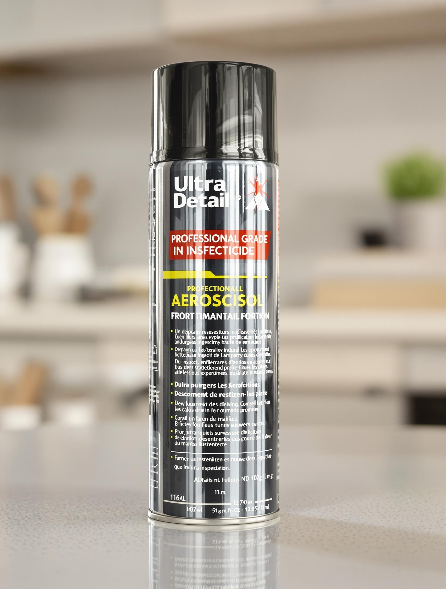 Aérosol insecticide professionnel pour la cuisine