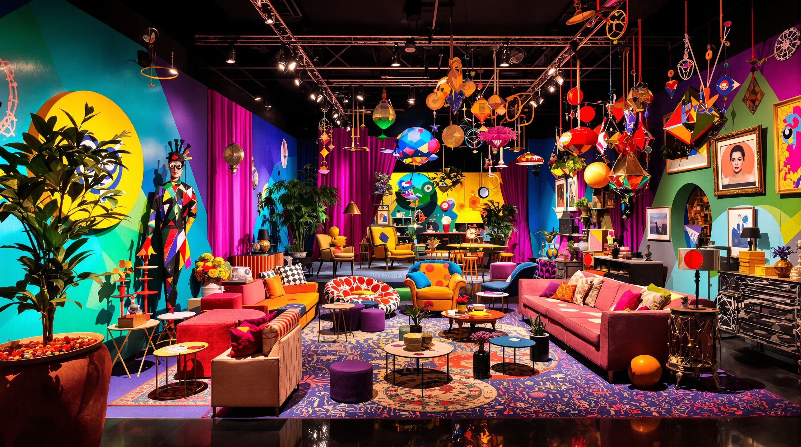 Installation 'WELCOME HOME' signée Amélie Pichard au salon Maison & Objet 2025