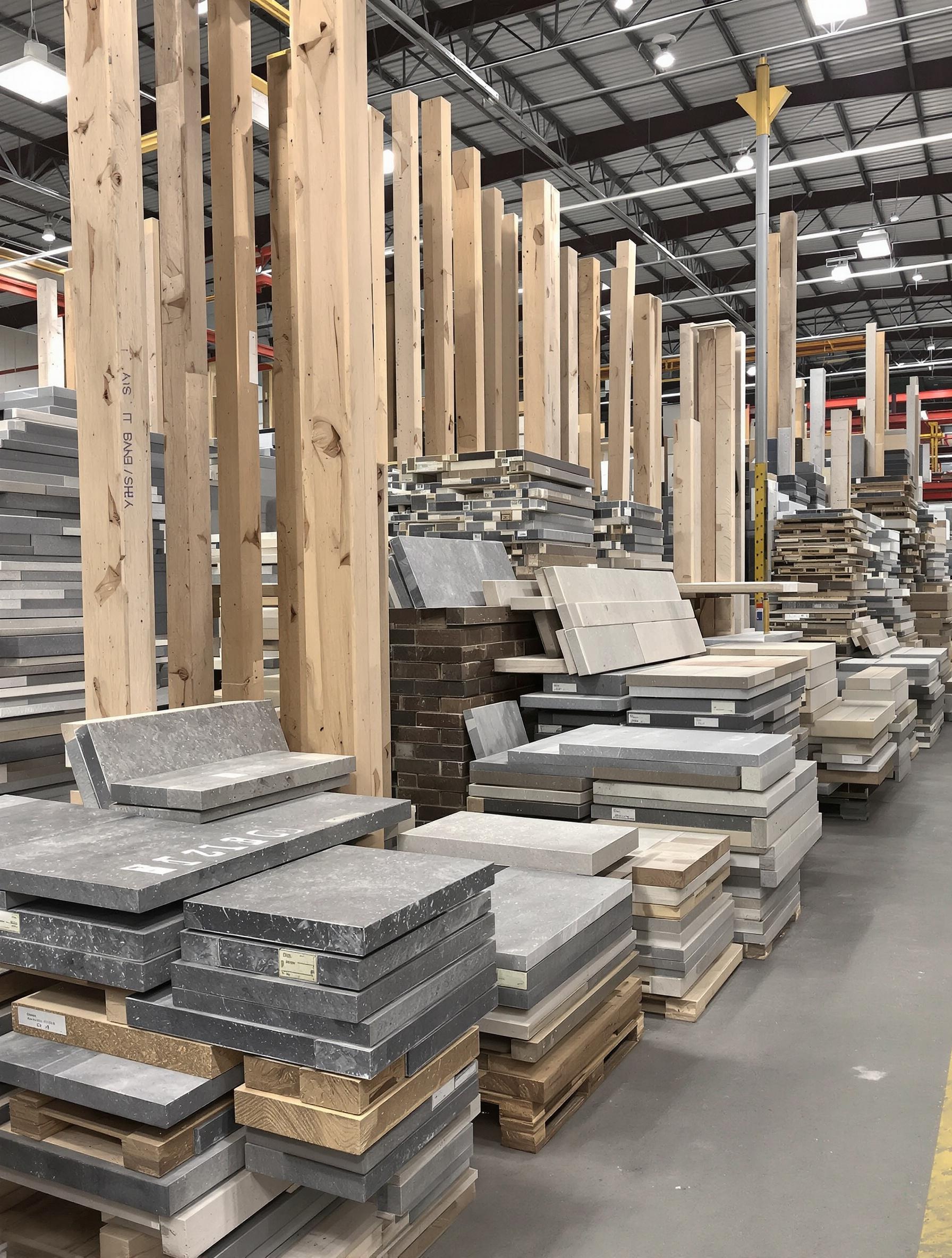 Assortiment de bois, structure, charpente, ardoises et tuiles