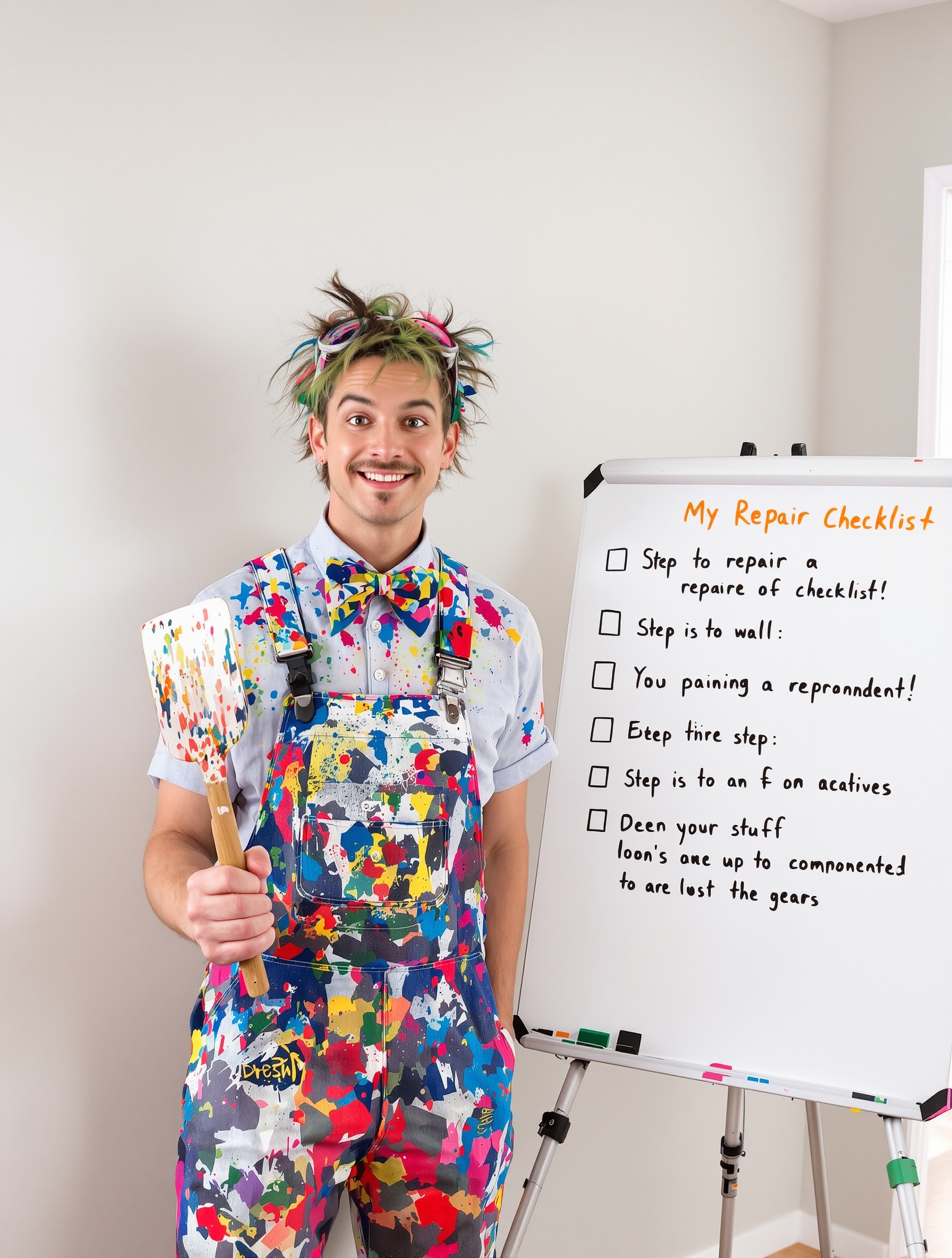 Checklist pour réparer une fissure sur un mur