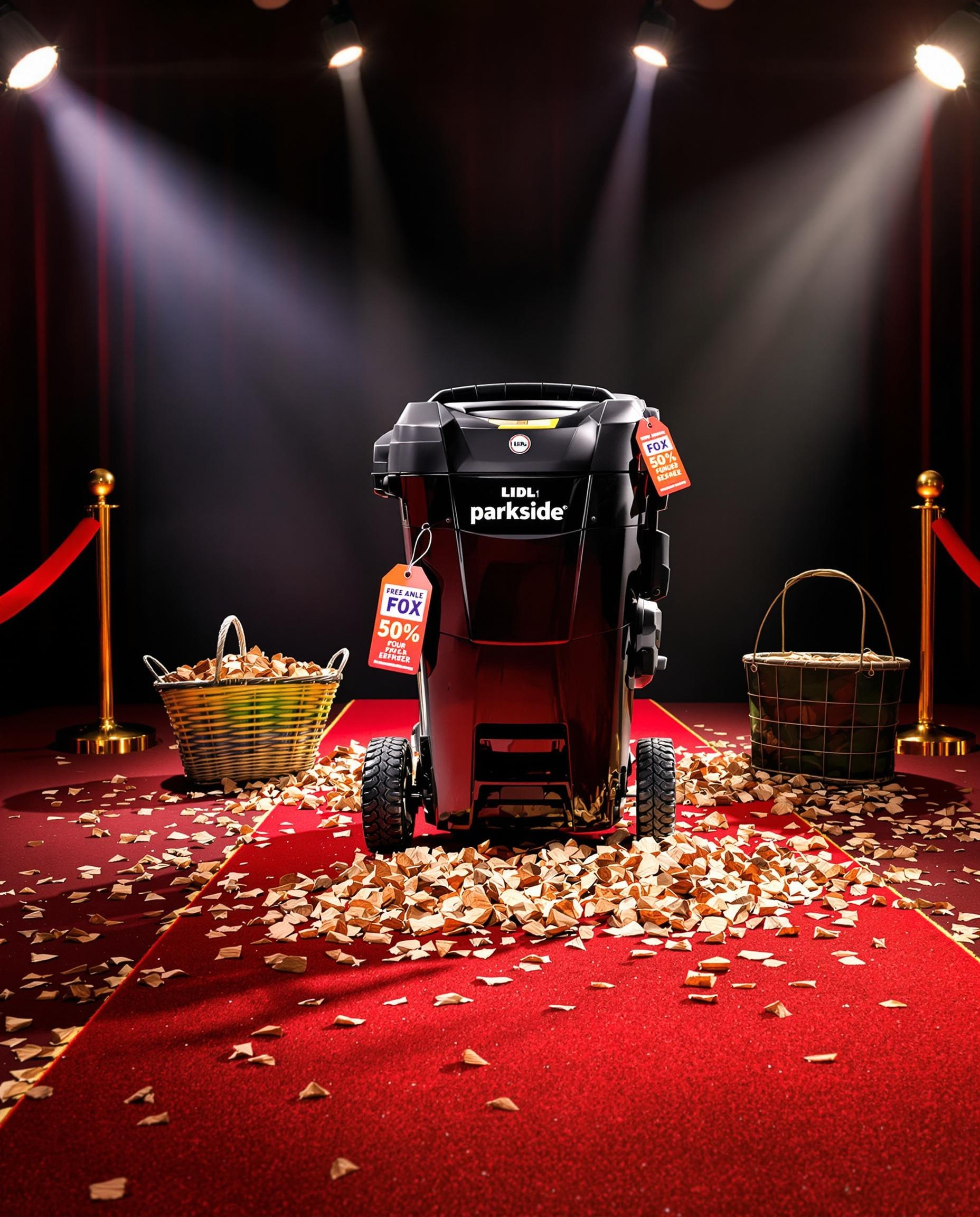 Broyeur Parkside Lidl mis en avant avec des promotions