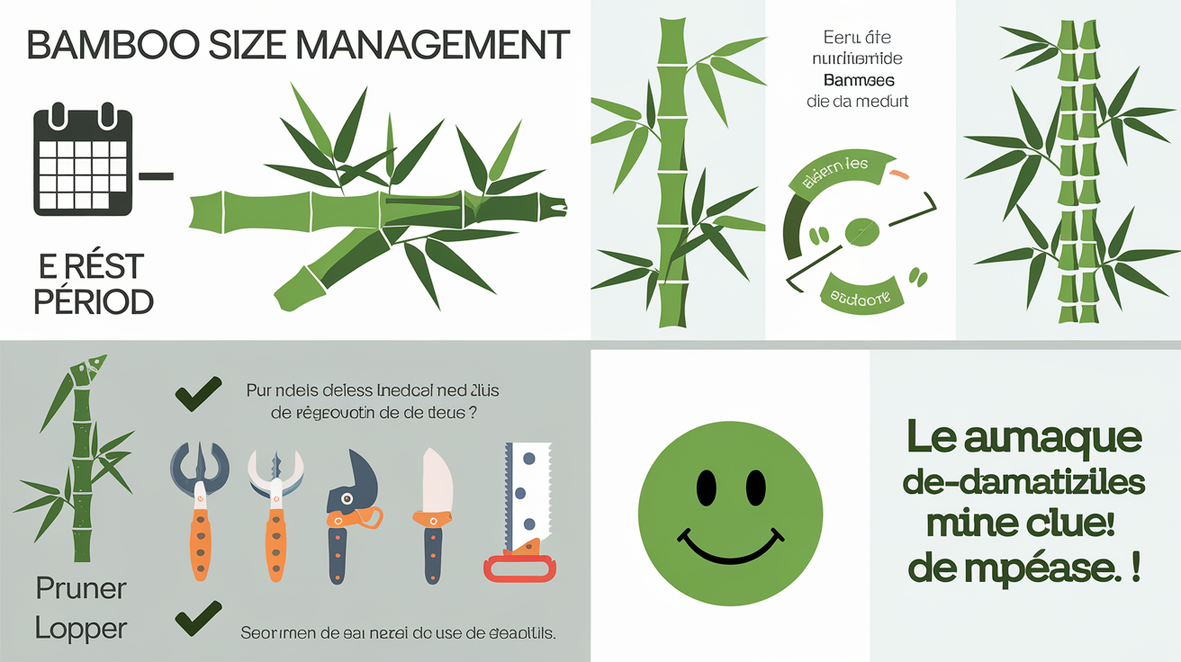 Checklist synthétique taille bambou