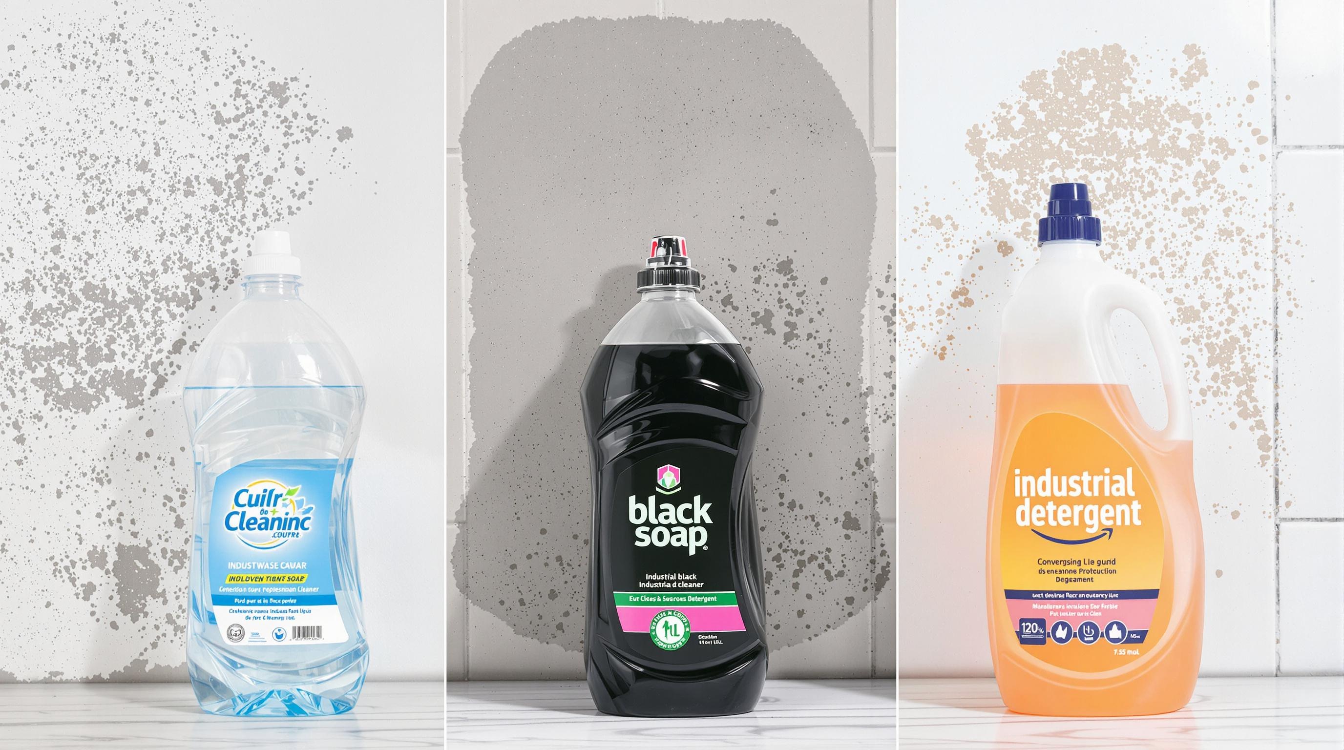 Comparatif entre liquide vaisselle, savon noir et lessive industrielle