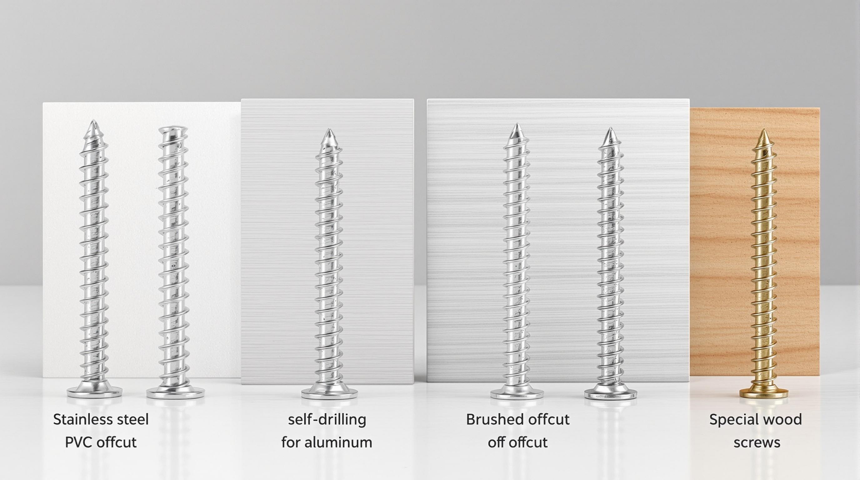 comparatif visserie porte-fenêtre pvc alu bois