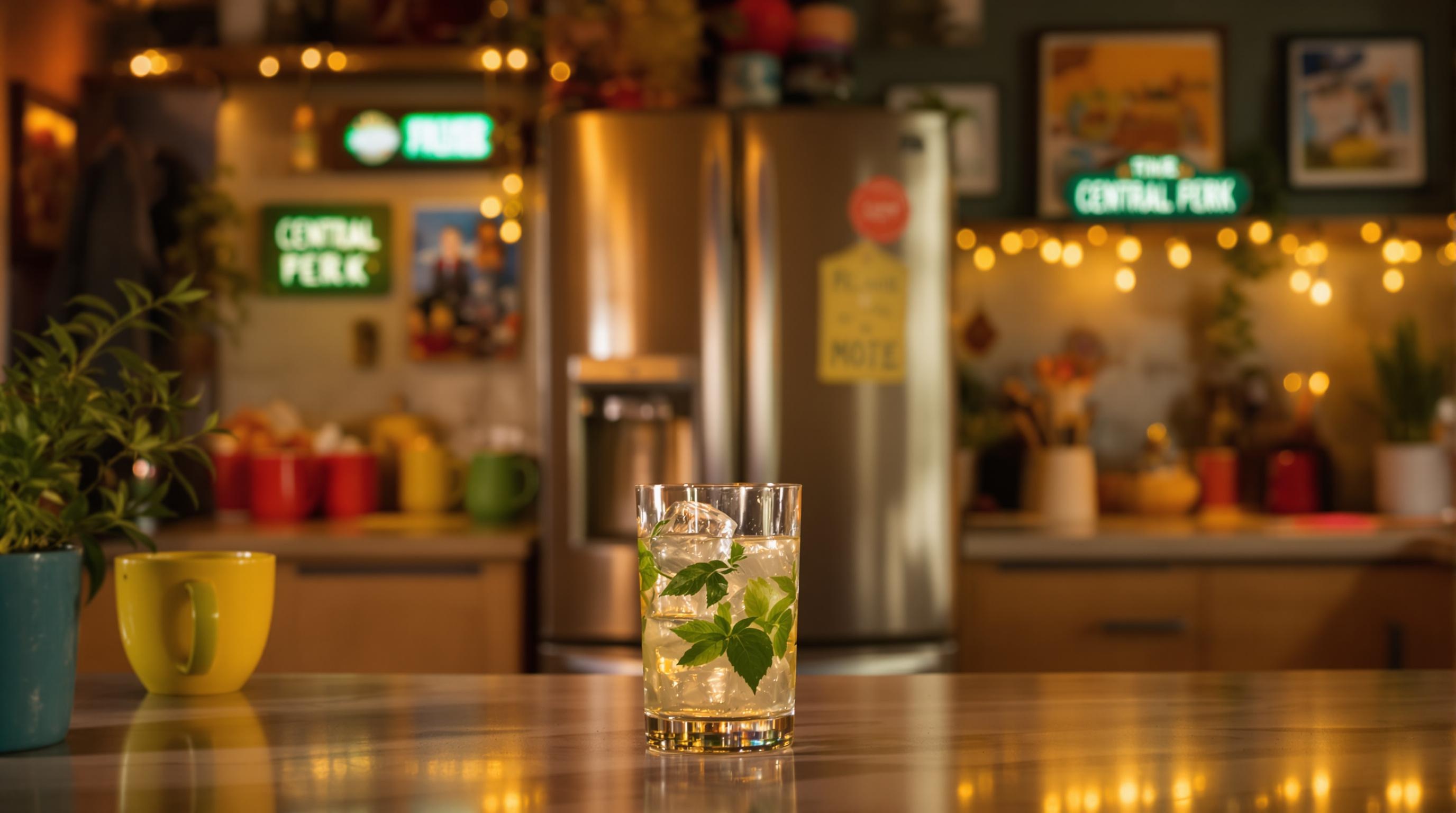 Un frigo silencieux avec un mojito bien frais.