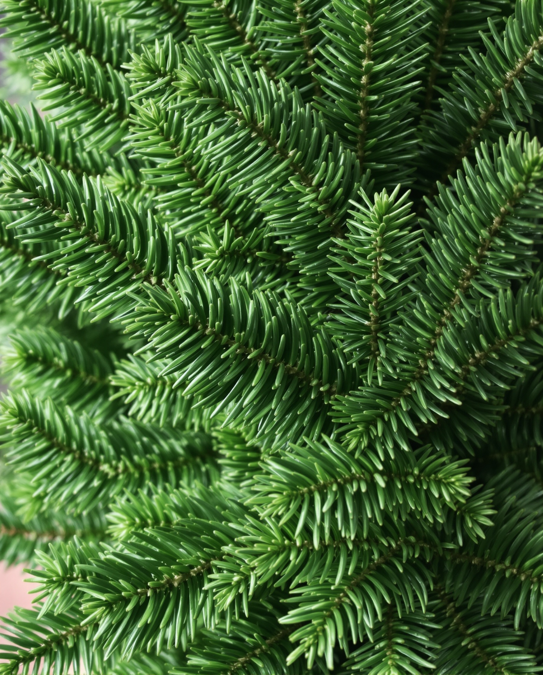 Feuillage spirale Wollemia nobilis préhistorique