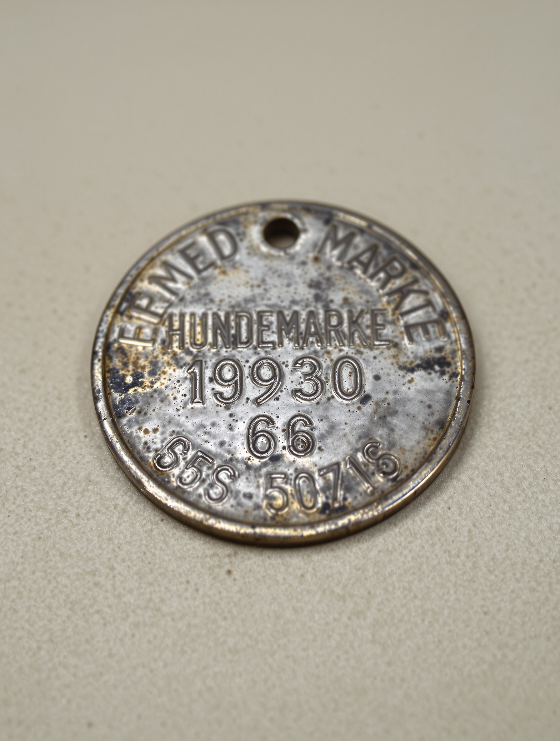 Hundemarke allemande taxe chien