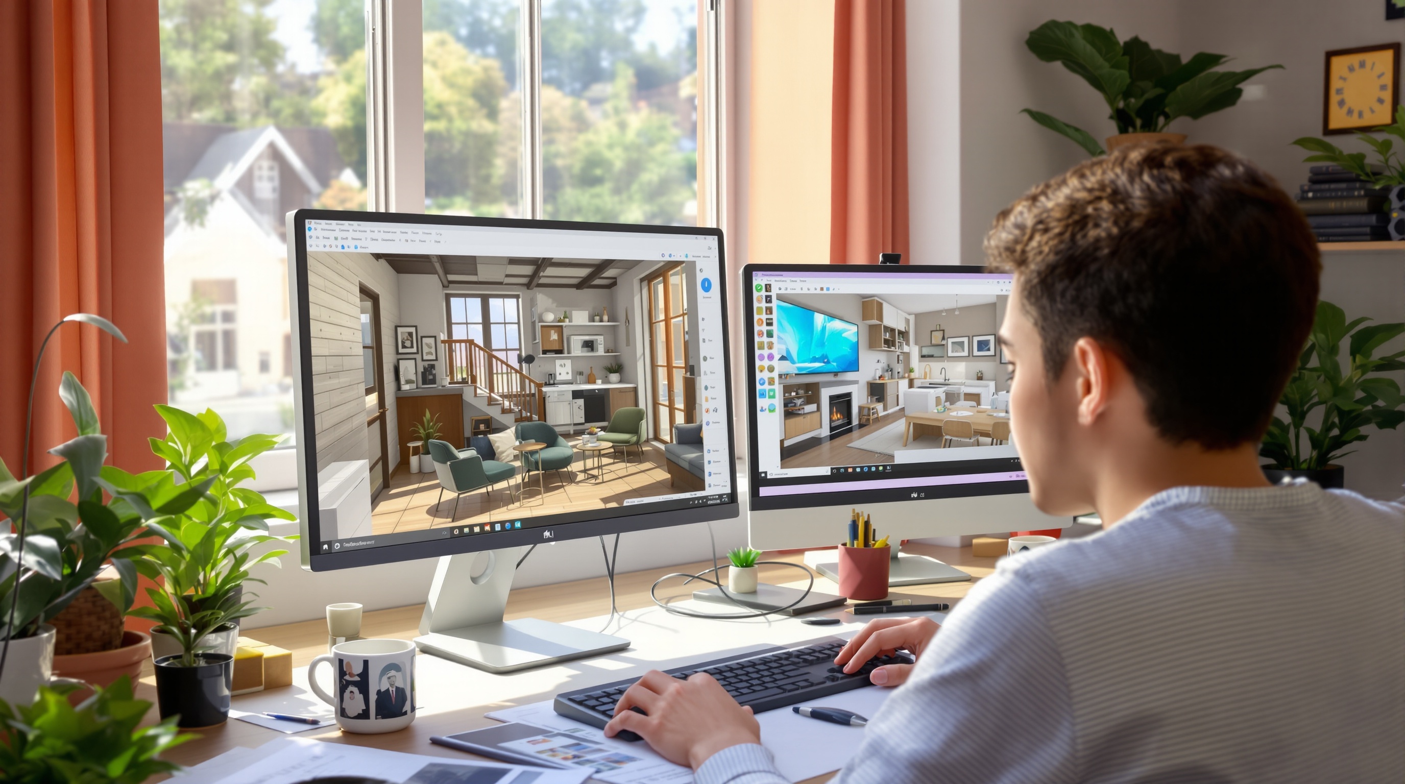 Conception immobilière virtuelle avec Les Sims 4 et inspirations réelles