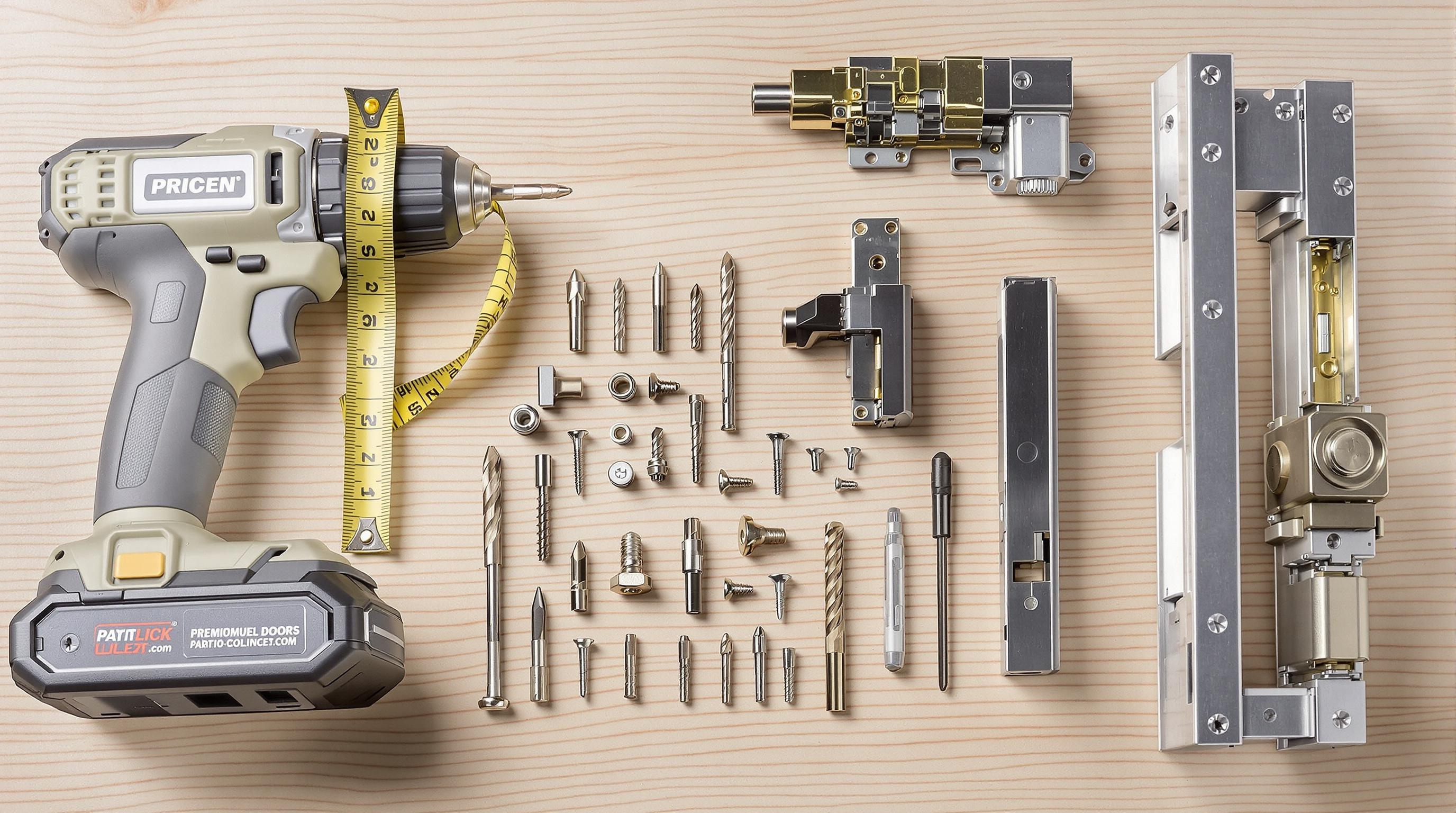kit installation porte-fenêtre sans poignée extérieure