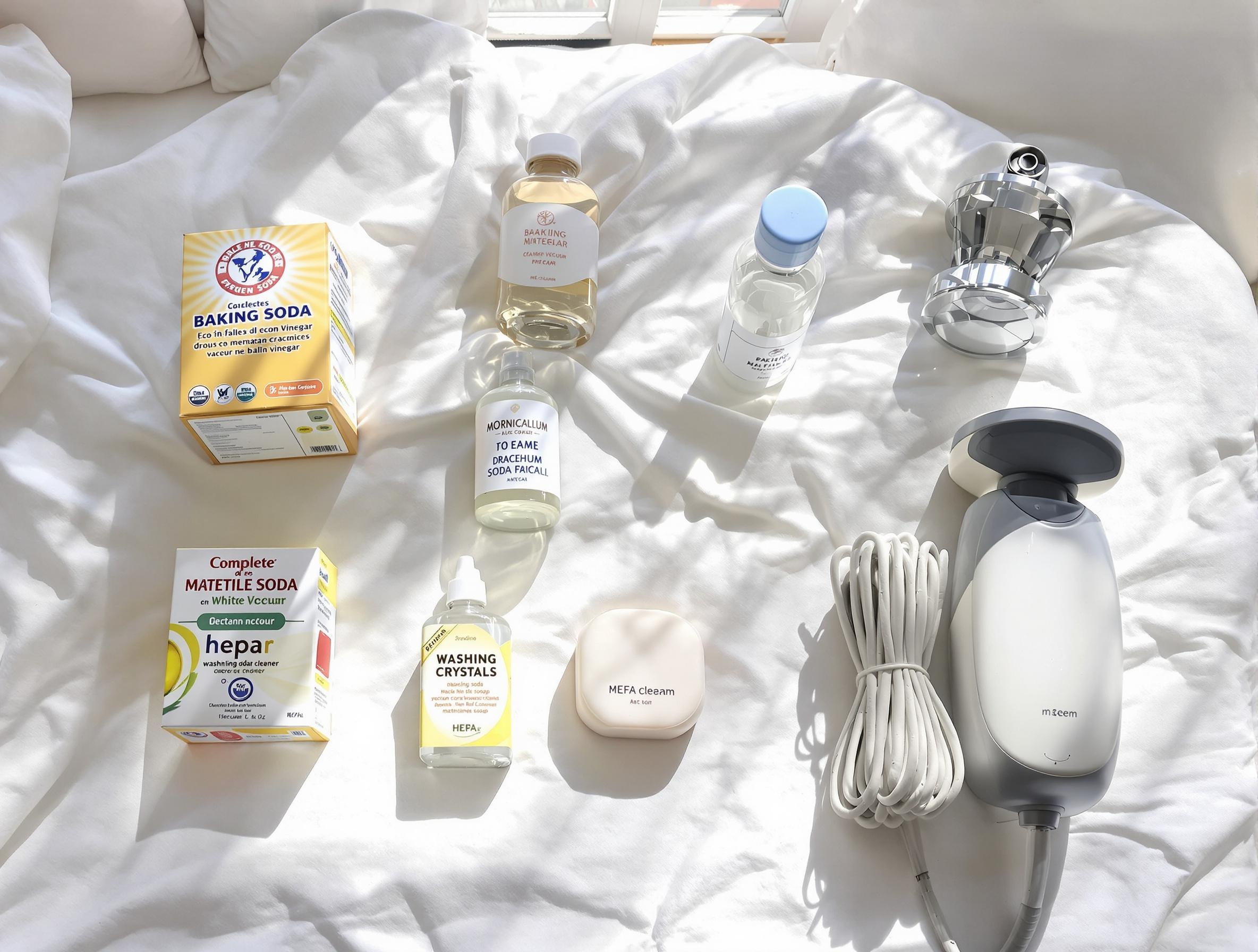 Kit complet zéro déchet pour nettoyage matelas