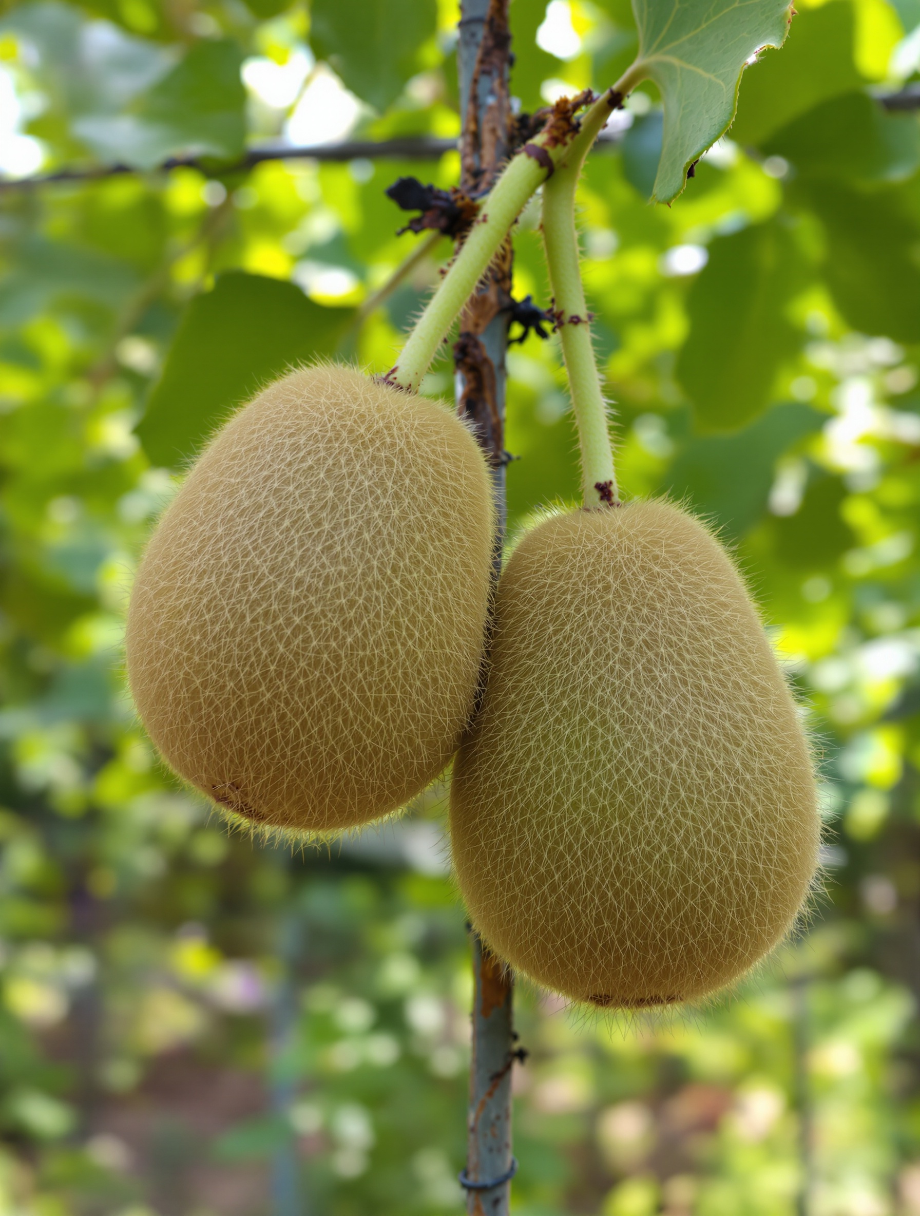 Comparatif palissage Hayward Solissimo branche kiwi