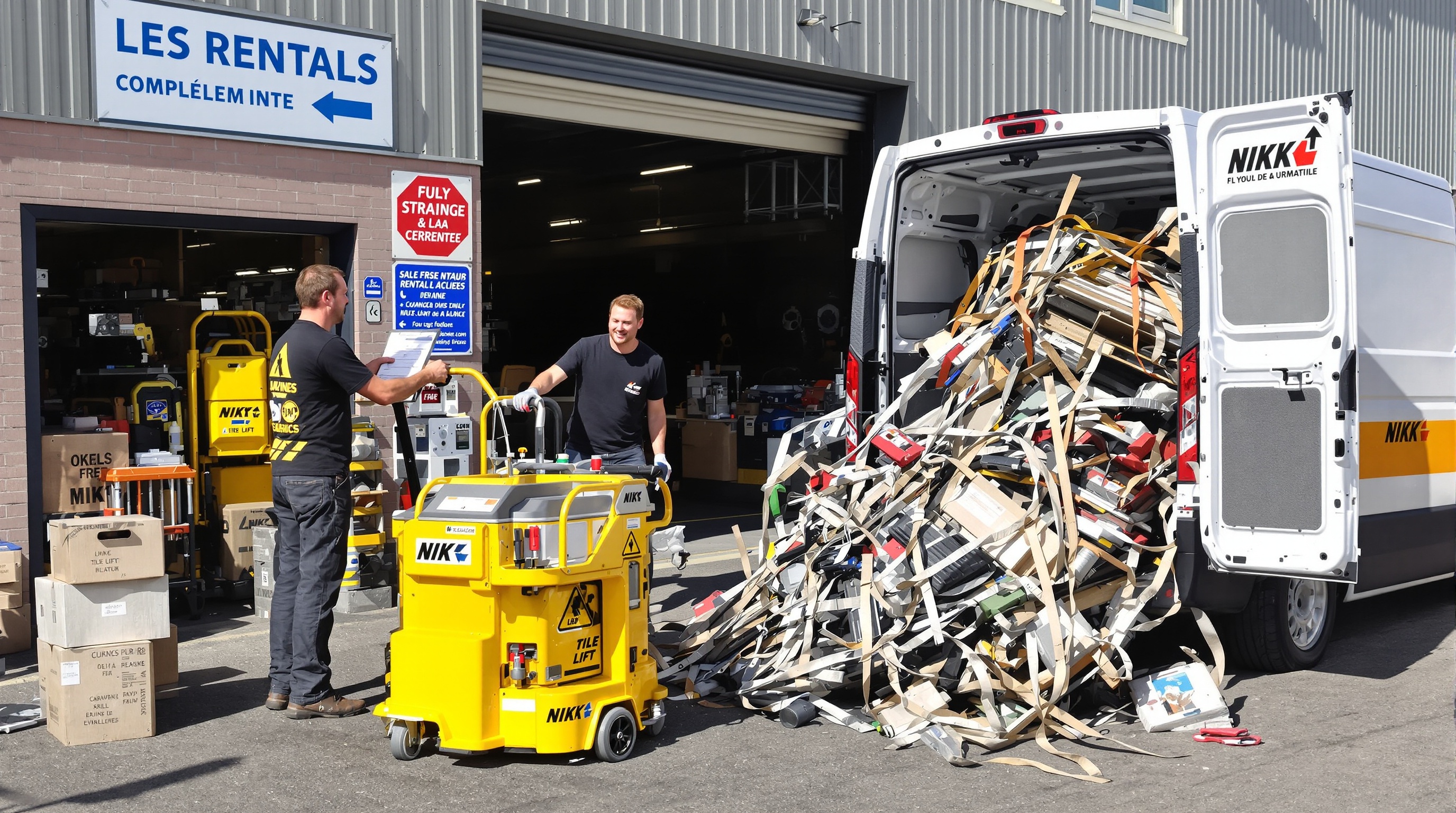 location monte-tuiles avantage entretien stockage