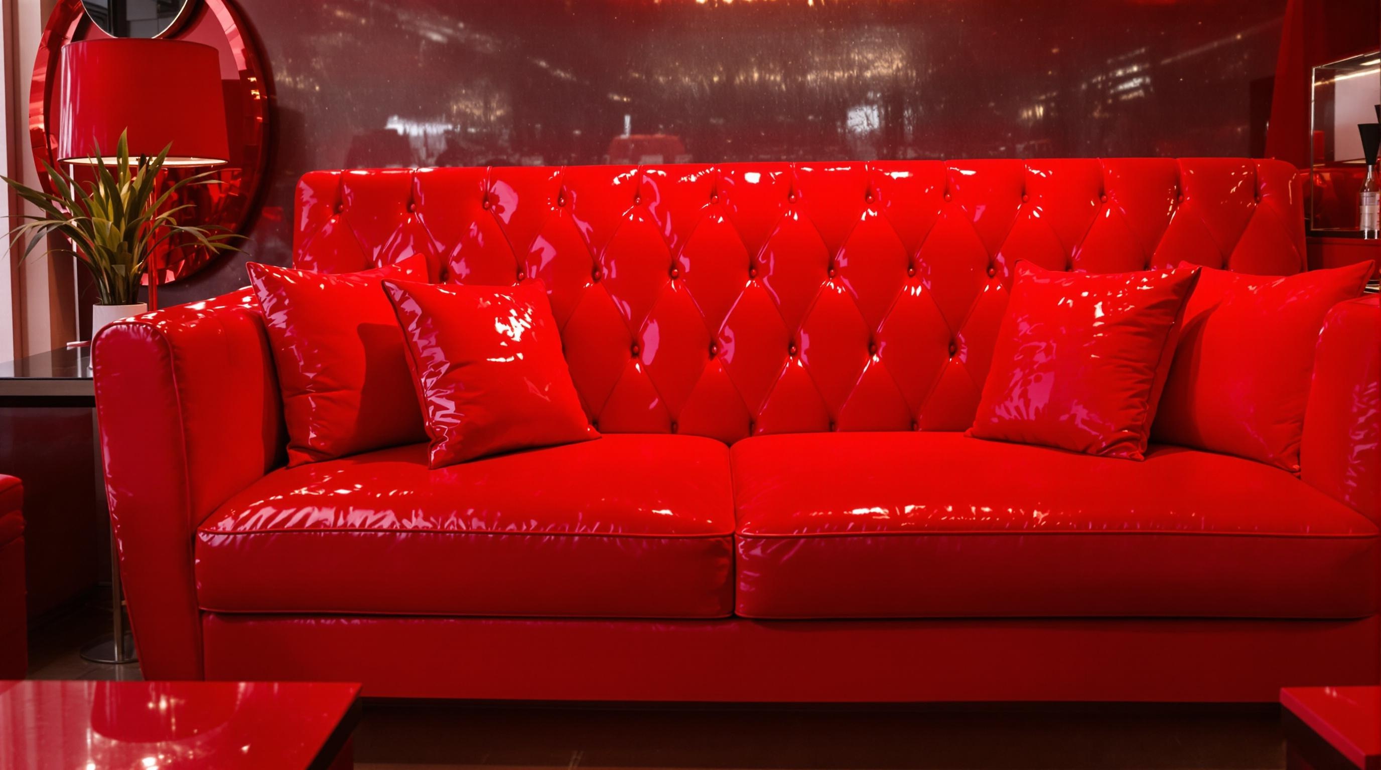 Exemple d'erreur déco avec trop de rouge vif