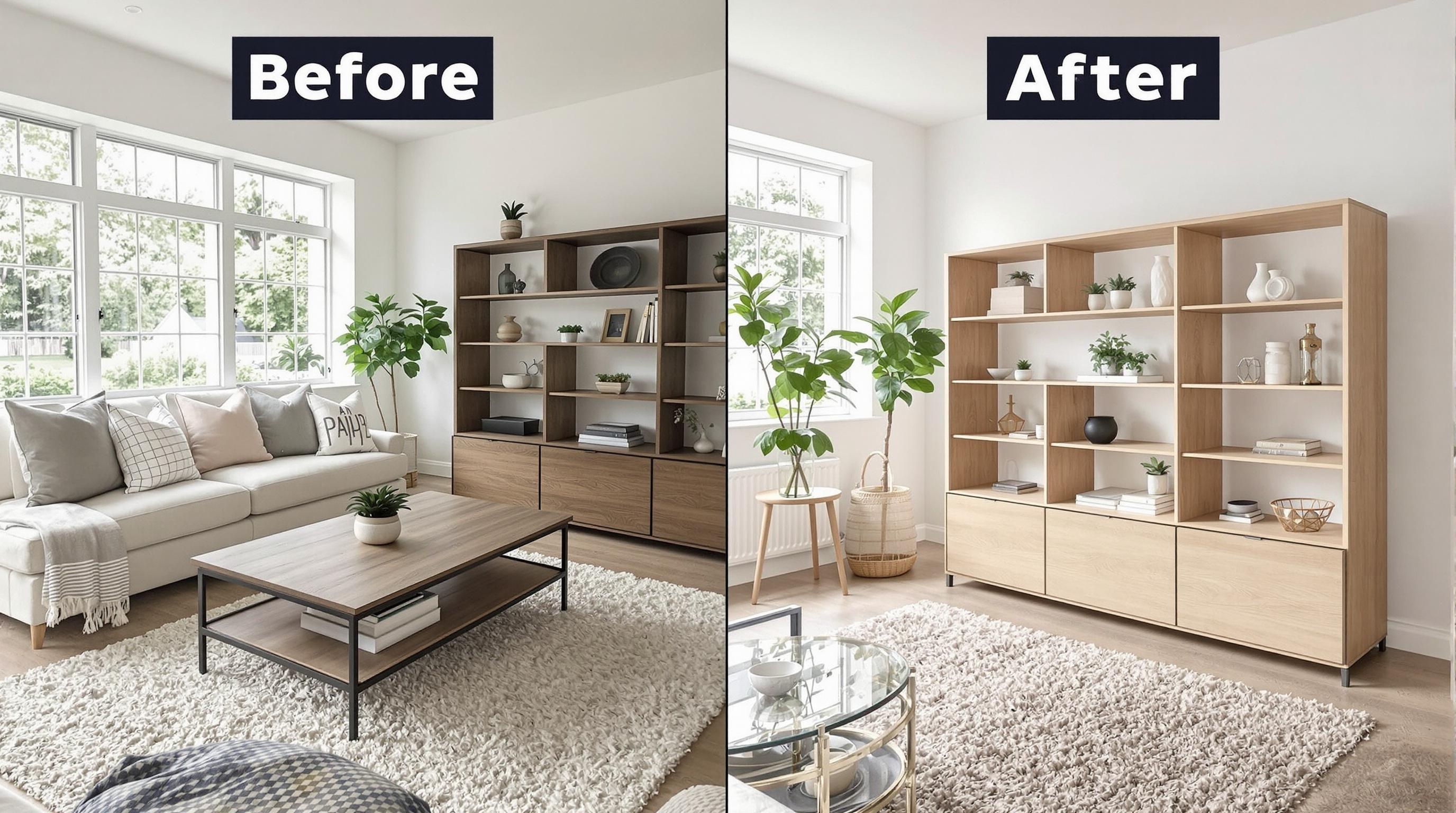 Projet mobilier réussi bois éclairci inspiration relooking