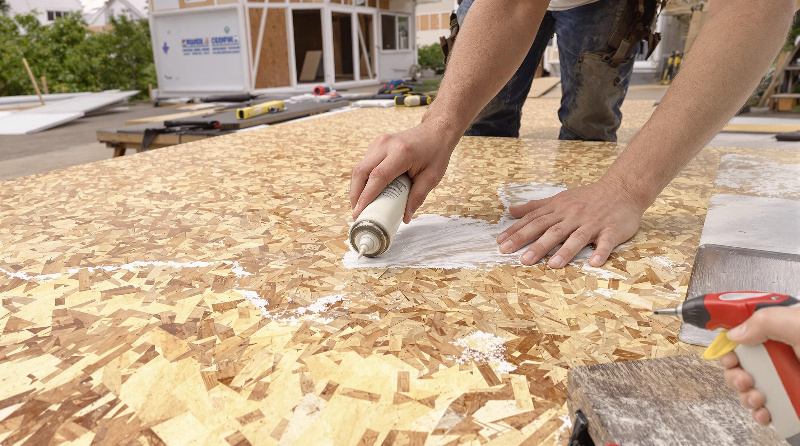 OSB extérieur soumis à l'humidité : inspection annuelle, retouche rapide et réparation sur site