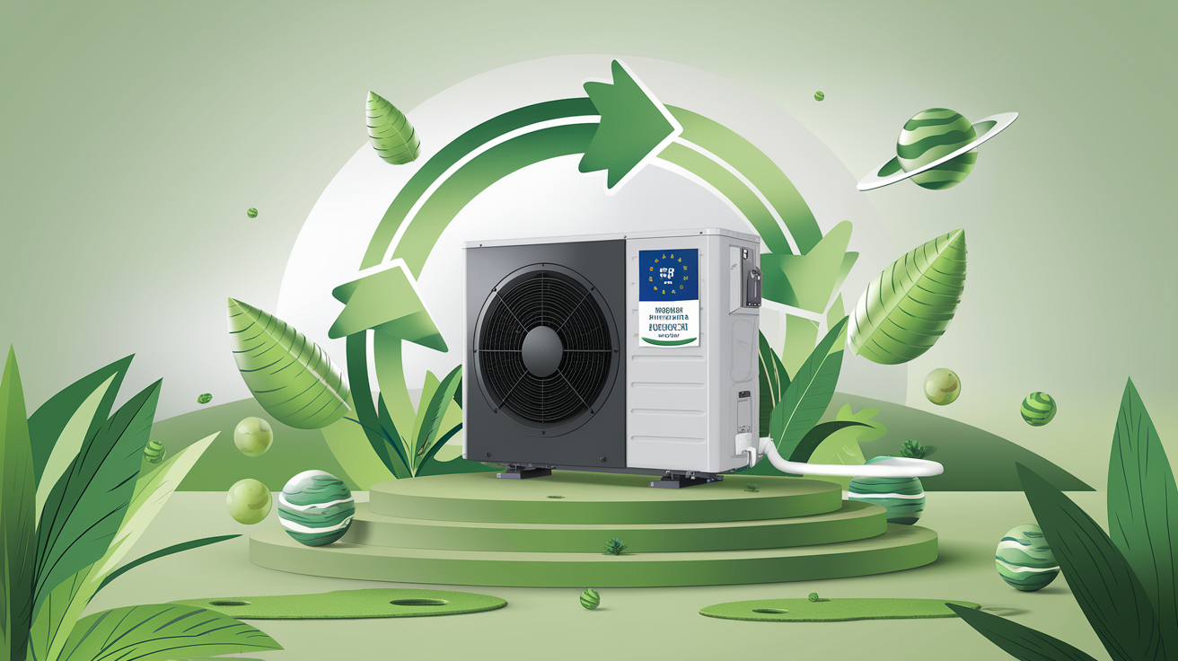 Impact environnemental et recyclage des pompes à chaleur en Europe