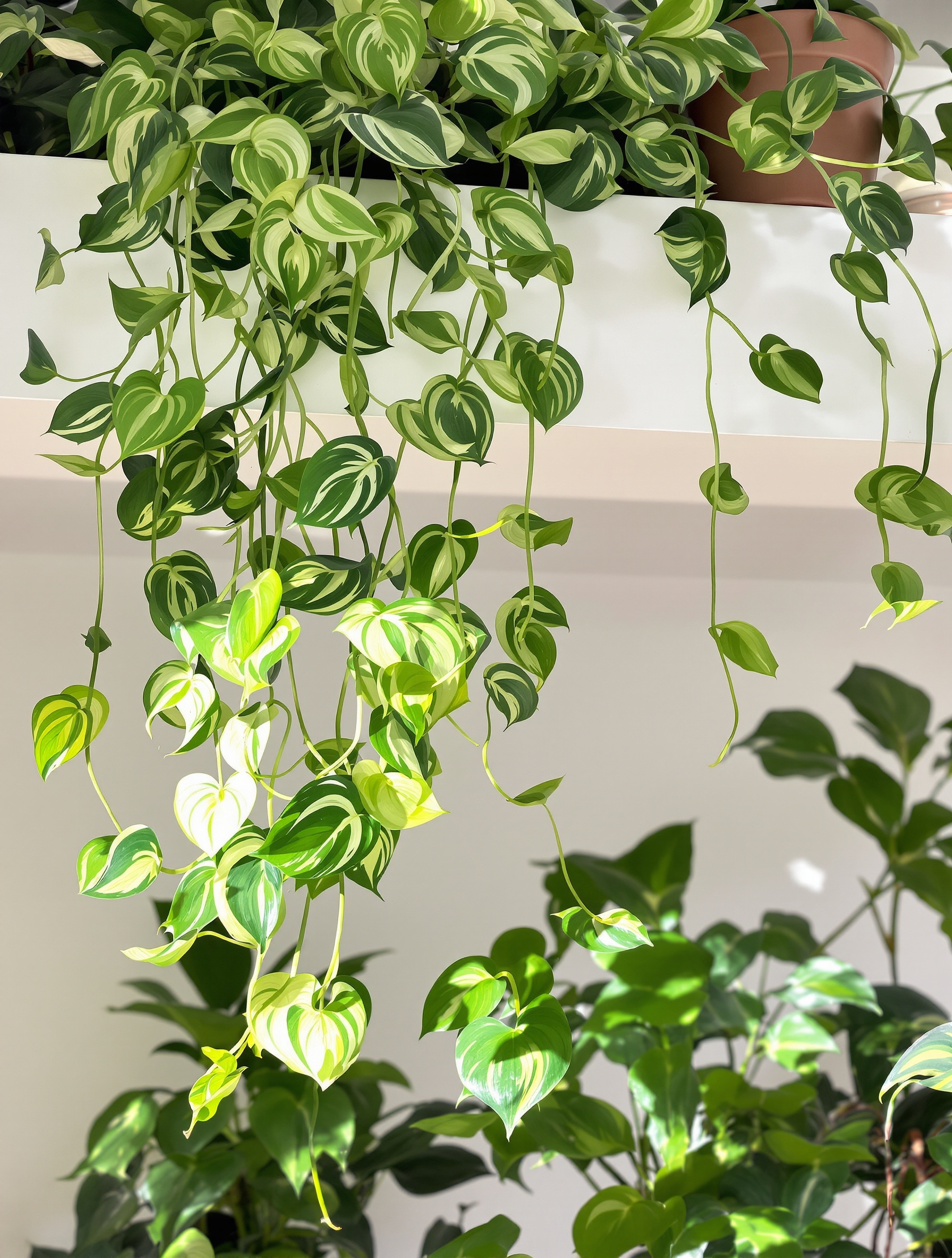 Pothos luxuriant retombant effet jungle urbaine