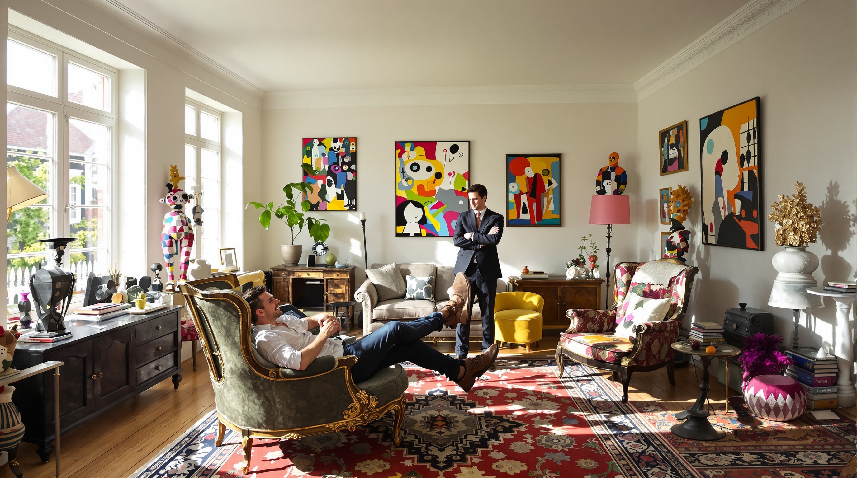 salon traversant lumineux ambiance sarcastique verdict final