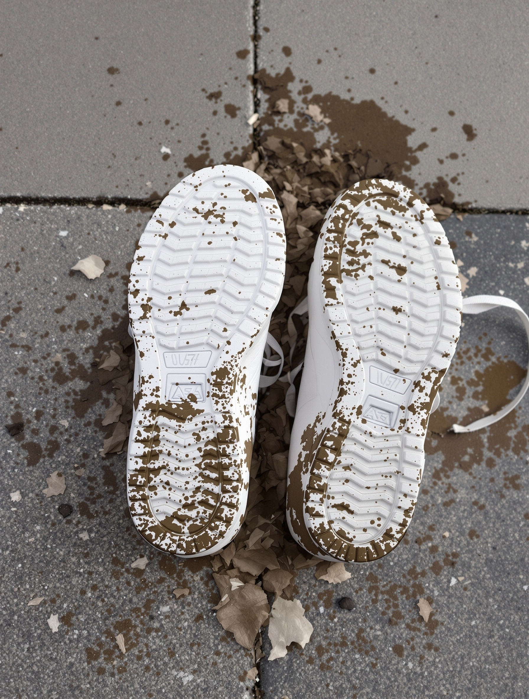 Semelle blanche battle urbain trottoir Samir Grospierre