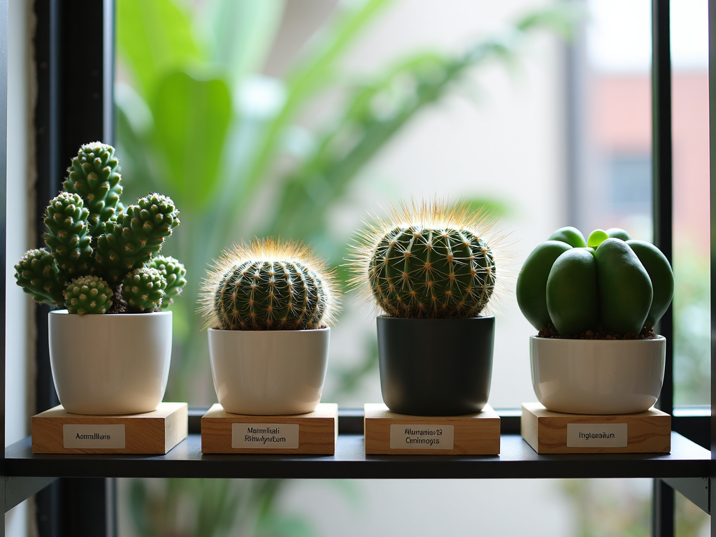 Top 5 cactus d'intérieur débutant-friendly
